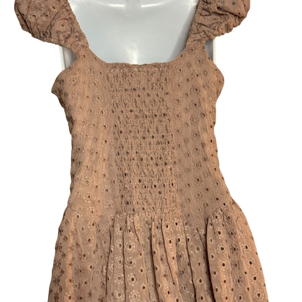 Urban Outfitters Kimchi Blue Leilani Broderie Mini Dress SZ. M - Picture 12 of 16